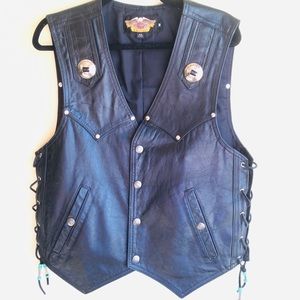 Harley Davidson Leather Vest